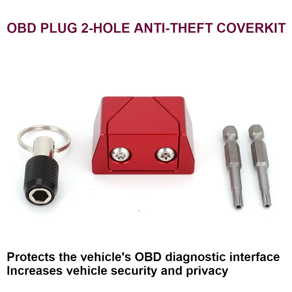OBD II Port Lock Tool OBD2 Security Anti-theft Kit Block Access To OBD Connector