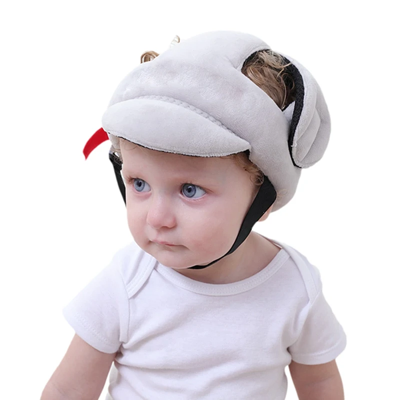 Baby Boys Girls Head Protection Hat Toddler Drop Crash Cap Shatter-resistant Safety Soft Helmets