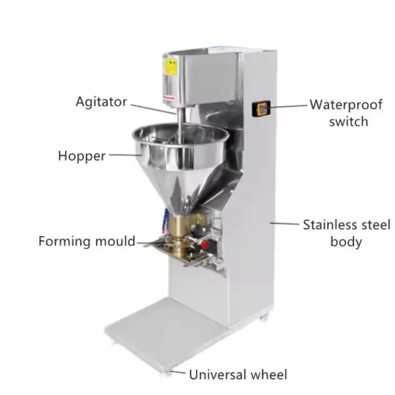 Automatic processing stainless steel pork balls, chicken meatballs, beef meatballs making machine