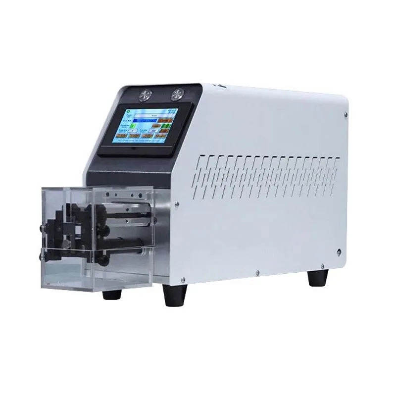 16Mm² Induction Coaxial Wire Cable Stripping Peeling Machine Adjustable Stripping Depth Frame For Global Communication Wiring