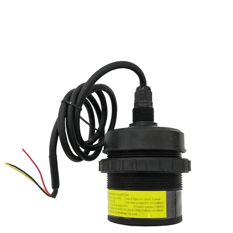 CE RS485 Modbus 4-20mA 0-5V Optional Output 0-5M 0.25% FS River Liquid Water Ultrasonic Level Sensor for Tank