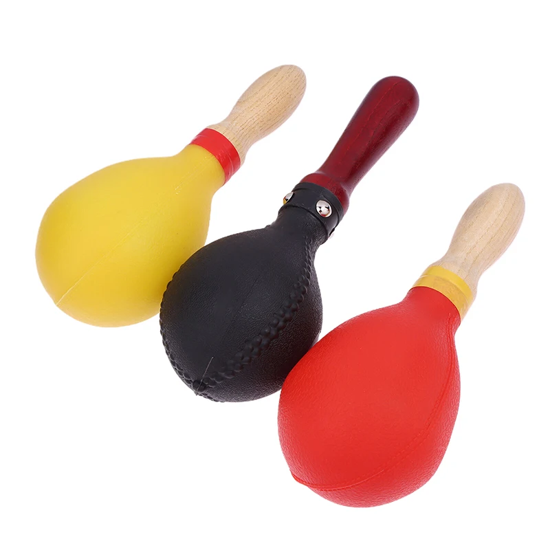2 قطعة زوج المهنية من الهزازات Maracas خشخيشات الرمال المطرقة قرع آلة لعبة موسيقية لحفلة KTV للأطفال الأطفال #6