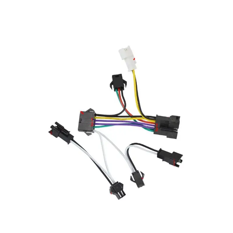 

Комплекты фар и задних фонарей для спортивных электровелосипедов, 24В-48В, с гудком, стоп-сигналом и указателями поворота