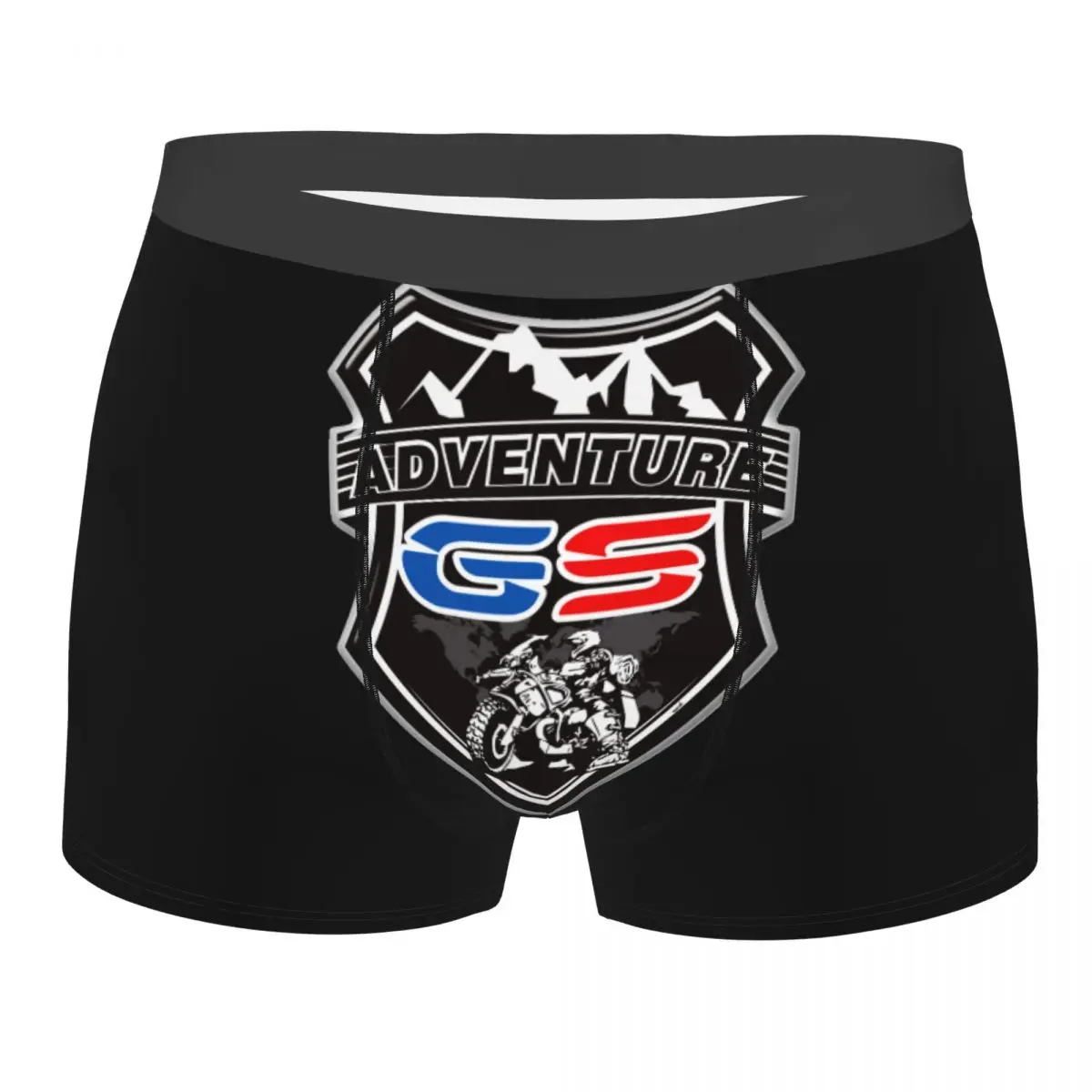 Custom GS Motorcycle Adventure Boxers Shorts Men's Motorrad Biker Briefs Underwear Cool Underpants