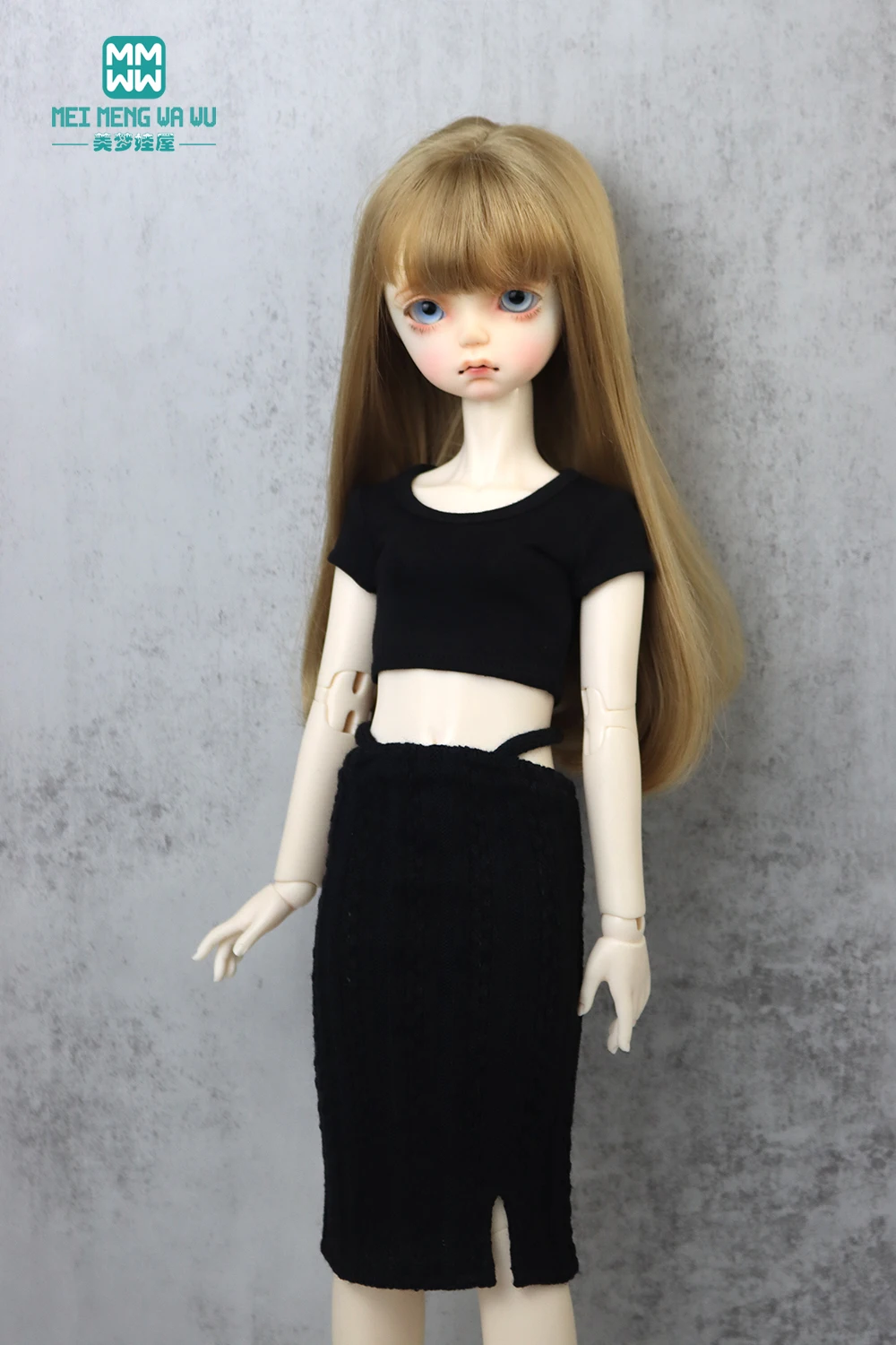 BJD Doll Clothes for 28-60CM 1/3 1/4 1/6 SD DD YOSD Toys Ball Jointed Fashion T-Shirt Doll Accessories Girl Gift