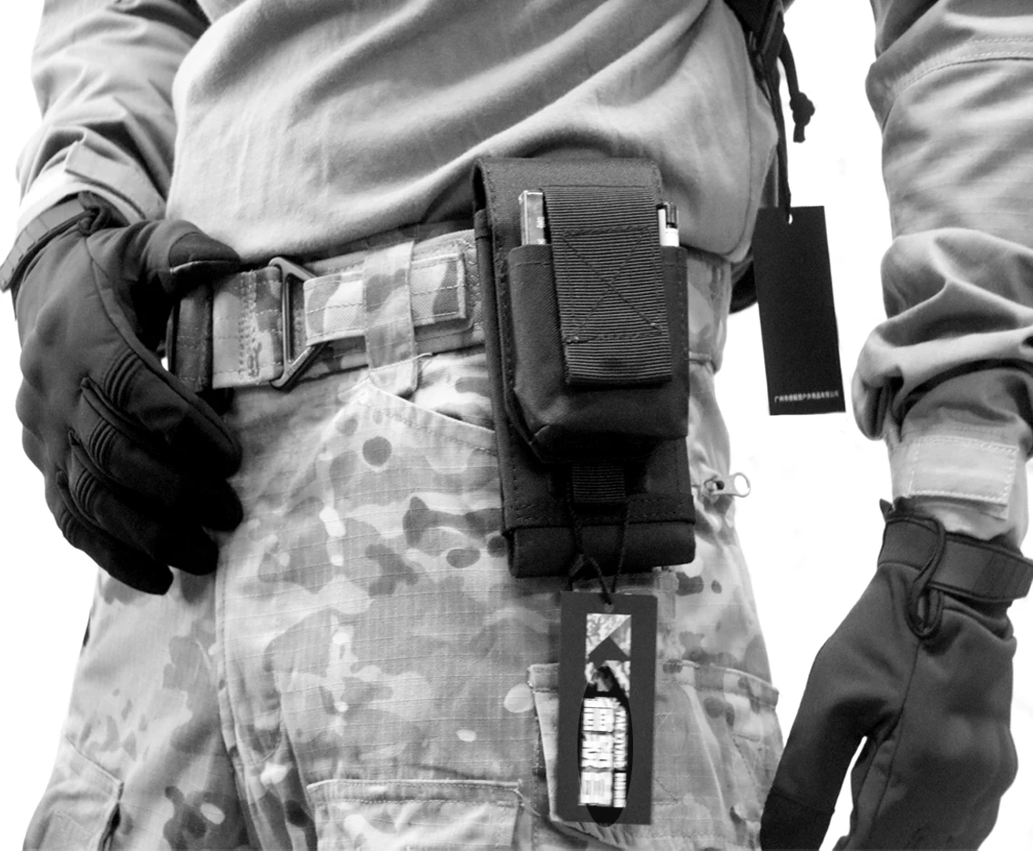 

Outdoor Work Portable Mobile Phone Waist Men'S Tactical Bag Mobile Phone Case Mobile Phone Package Middle-Aged And Elderly Bag