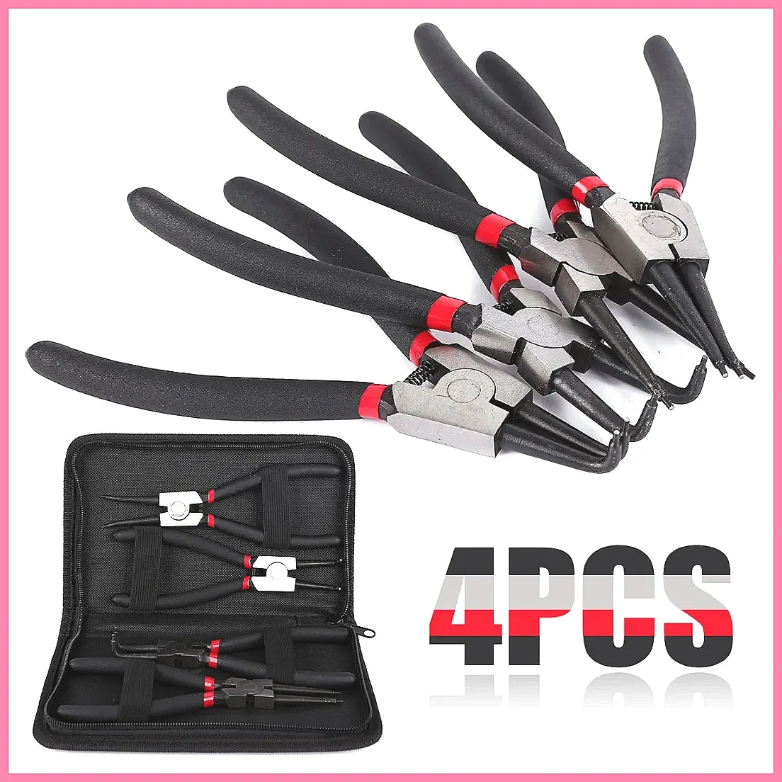 4Pcs Circlip Plier Set 7
