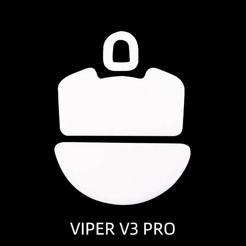 1 Pack Original Esports Tiger ICE V2 Mouse Skates Mouse Feet For Razer Viper V3 PRO White Arc PTFE Mice Feet Glides