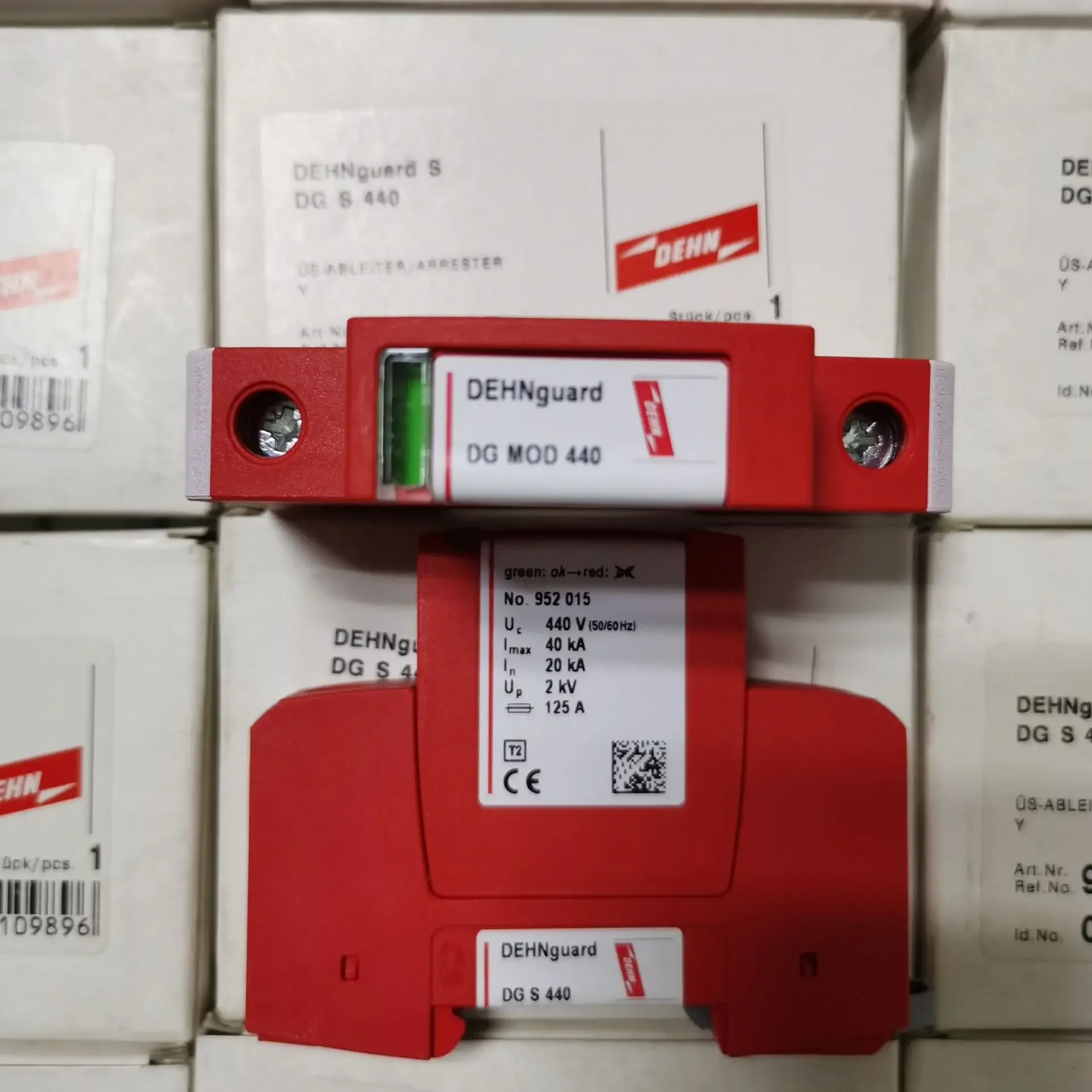 The Shopkeeper Recommends Germany DEHN Lightning Protection Module 953011 Power Supply 24V Surge Protection Plug DRMOD30