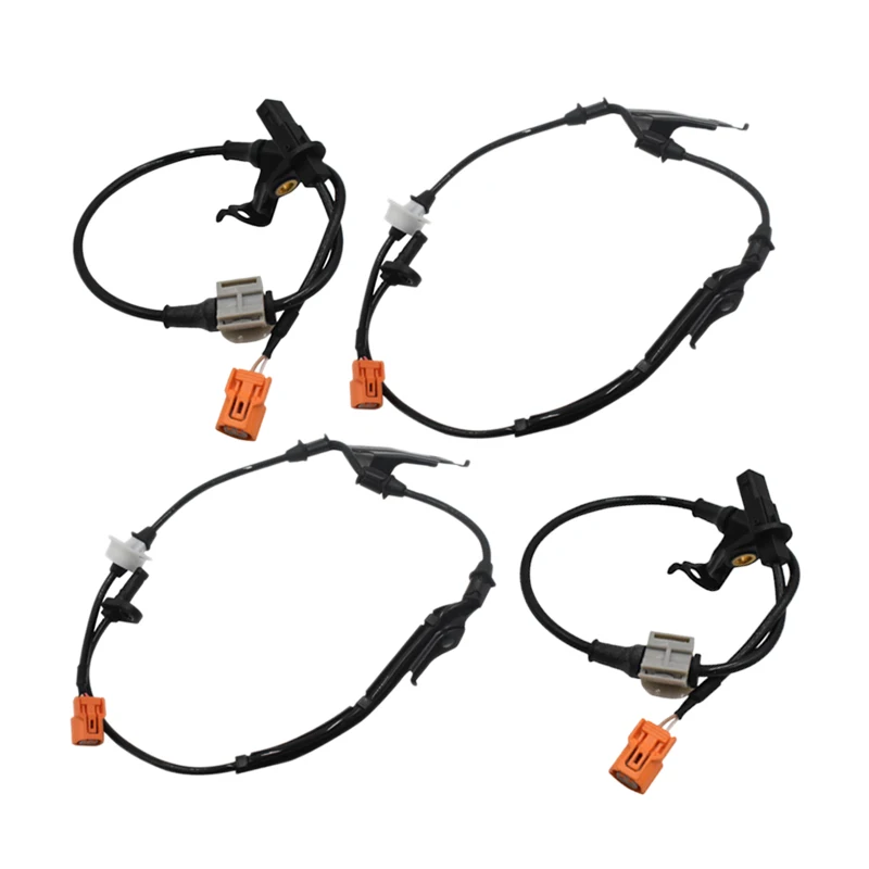 

4Pcs Front Rear Left Right ABS Wheel Speed Sensor Fit for Honda Accord Acura TSX 57450SDC013 57455SDC013 57470SDAA03 ABS3336FR