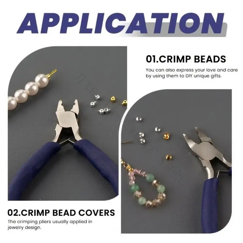 R7UF High Strength Steel Crimp Bead Pliers Tube Crimping Pliers Flexes Wire Pliers