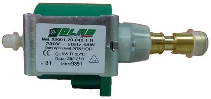 

ВЫБРАЮЩИЙ НАСОС для кофемашины EXPOBAR — водяной насос для кофемашины 48 Вт, 230 В, 50 Гц