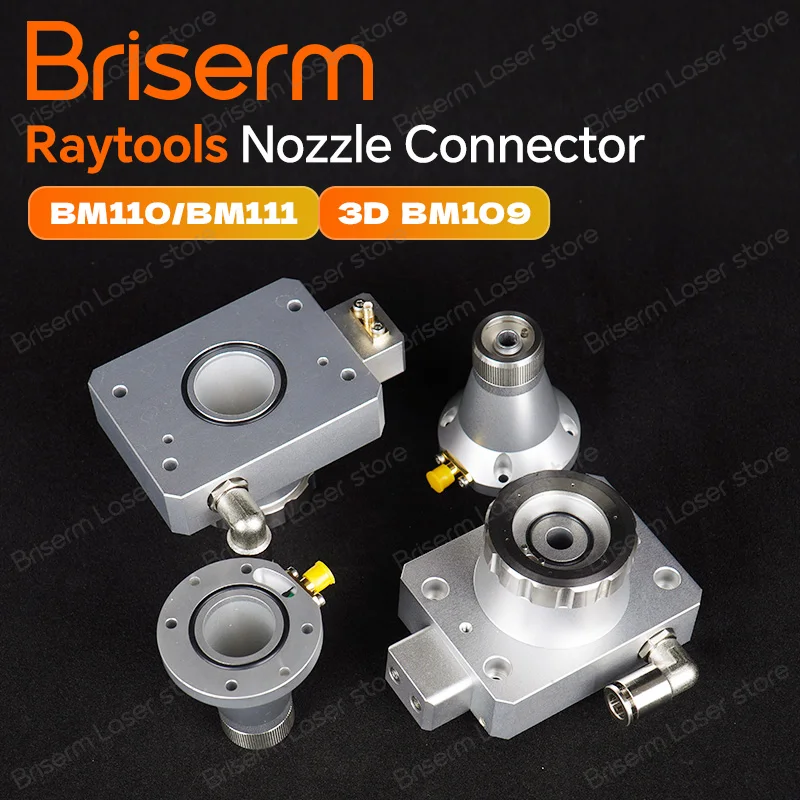 Raytools TRA Nozzle Connector For Raytools BM109 BM110 BM111 BM114 BM115 BM06K BT240S Laser Head