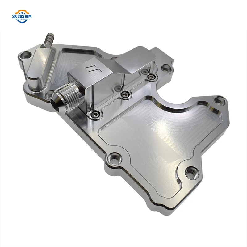 Lattina di raccolta olio personalizzata in alluminio CNC EA888 Gen 3 per Volkswagen Golf7 GTI MK6 Audi S3 S4 Serbatoio di raccolta olio