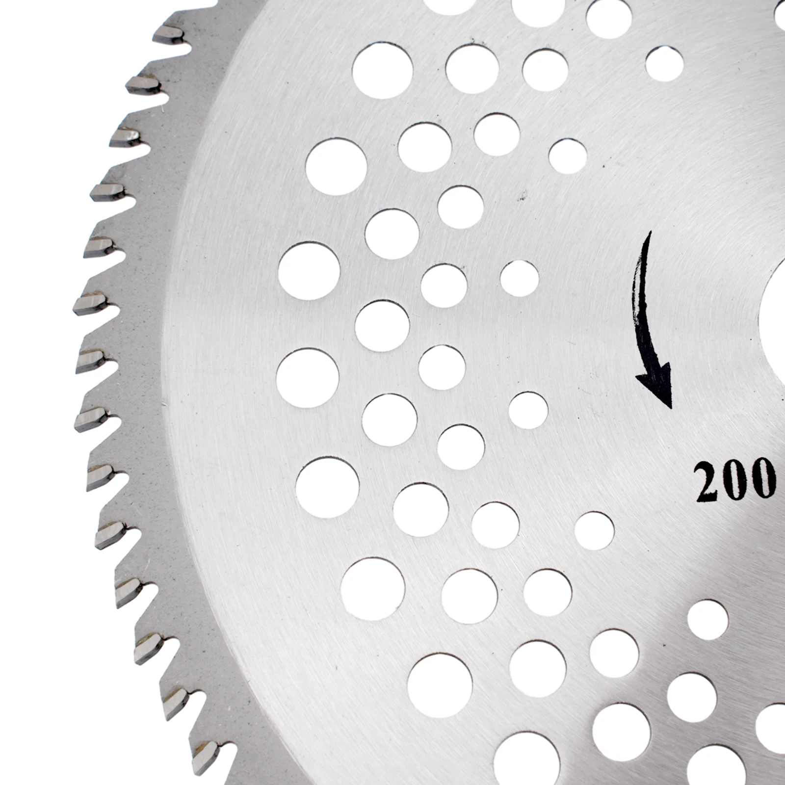 8 Inch 80T Brush Cutter Blade Tree Trimmer Saw Blade Carbide Lawn Mower Cutter Replacement Circular Saw Blade For Cutting Grass