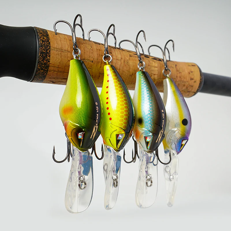 ARK Z Series MS8 Mini Mini Middle-level Fat Mute CRANKBAIT Long-range Road Bait Bass.