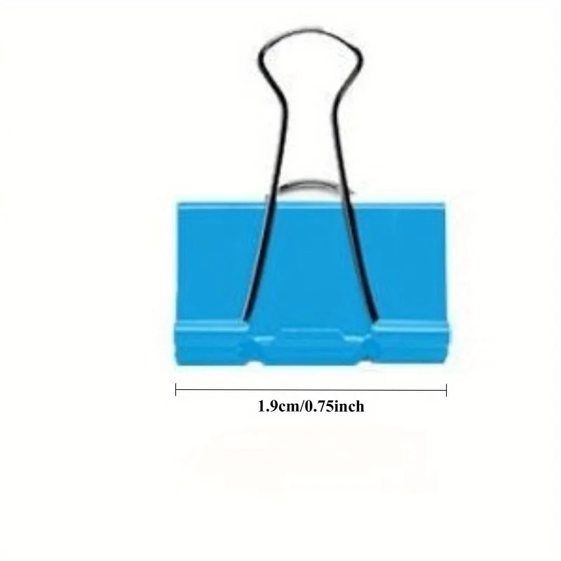 40/60개, 혼합 색상 롱 테일 클립 폴더 - 사무용품 및 테스트 용지 책 클립에 적합합니다.