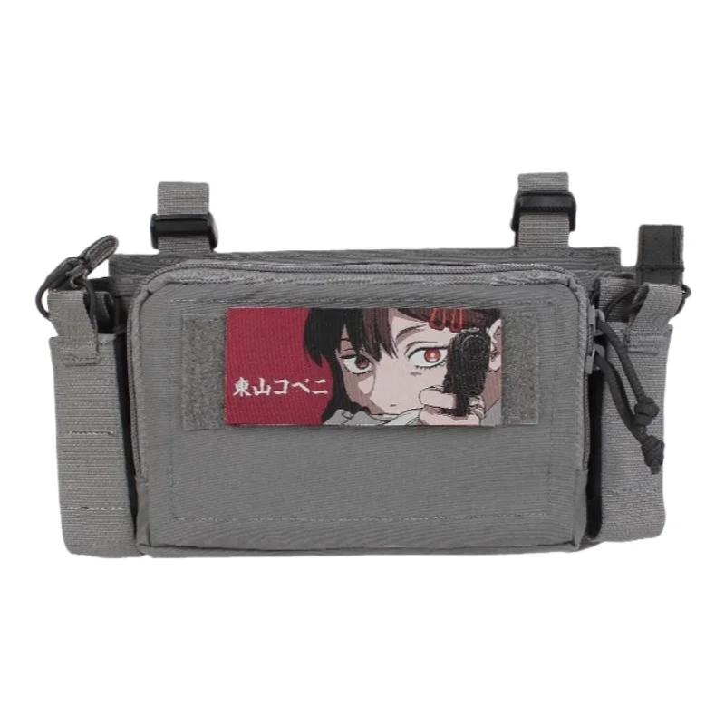 Chainsaw Man Anime Patch Power Hayakawa Autumn Label Embroidery Patches Hook and Loop Metal Tactical Military Backpack Badges view 2