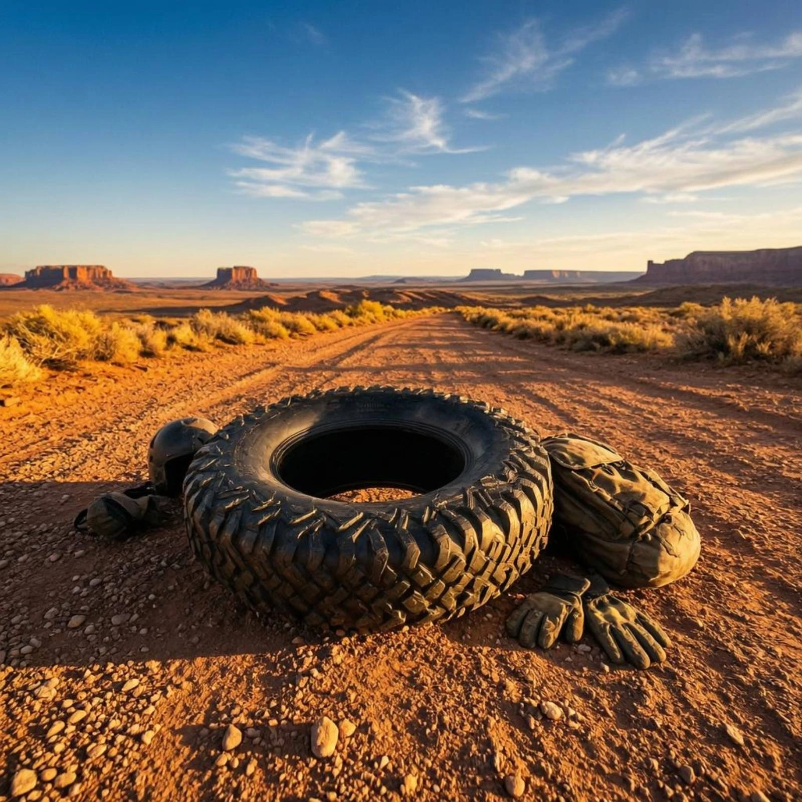 Aggressive Tread Vacuum Tubeless Off-road Tire for Rough Terrain Go-kart or Sand Recreational Vehicle