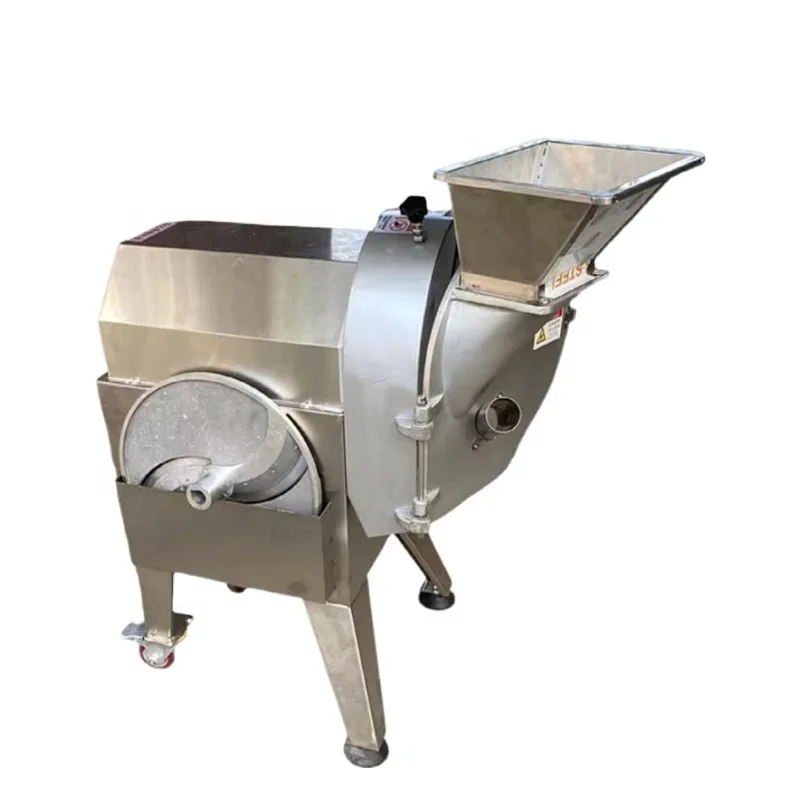 Multifunctional Single Head Vegetable Cutter, Stainless Steel, Slice Shred Dice for Canteen Restaurant
