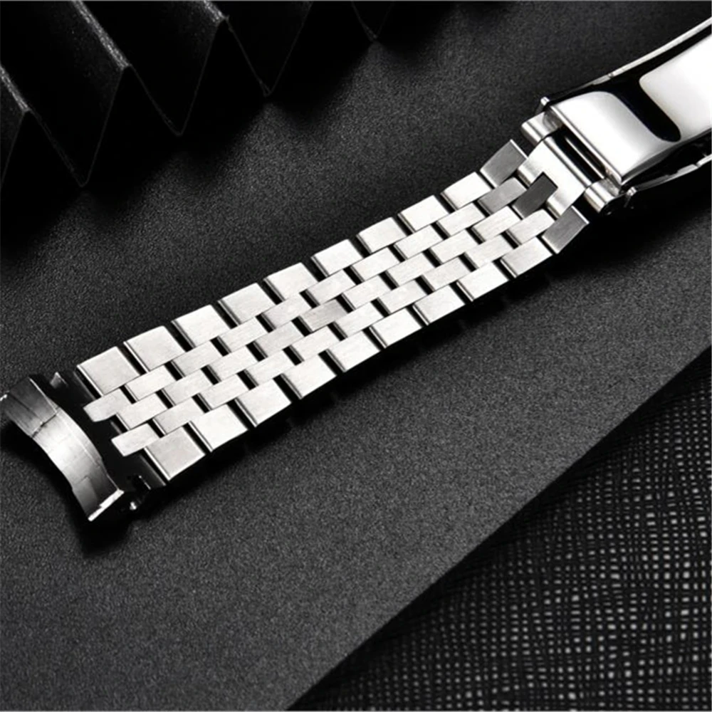 PAGANI DESIGN Factory Original PD1617 Watch 316L Stainles Steel Band Strap Jubilee Bracelet Width 22MM Length 220MM