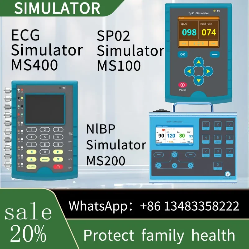 2026 New CONTEC MS100 MS200 MS400 . PR...TEMP Simulator Bio. Non-Invas.e Simulation Simulate Machine