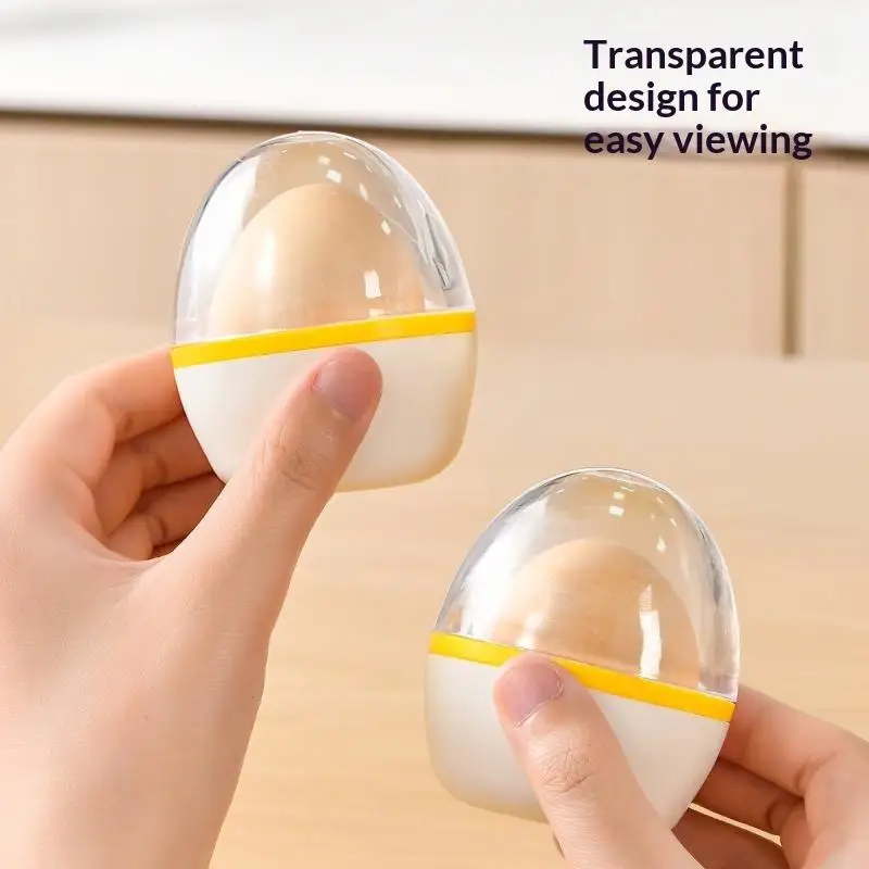 Portable Egg Holder Case, Shatter-Proof Boiled Egg Container for Office, School, Gym and Picnic