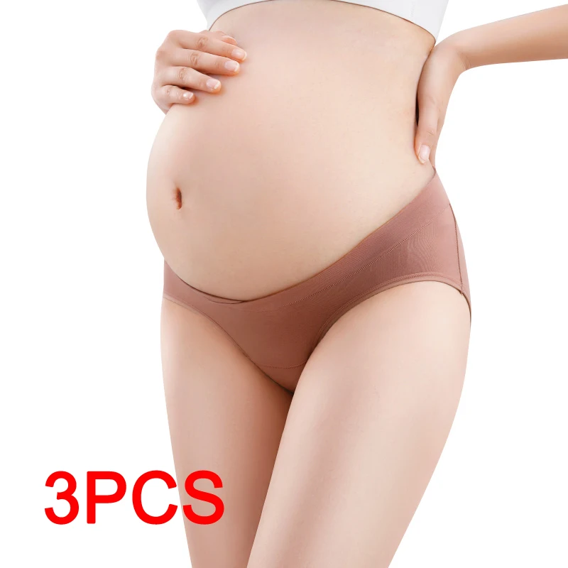 3PCS/set Cotton Maternal Panties Pregnant and Maternity in Pregnancy Gift Women's Underwear Intimate Clothes for Women Panty