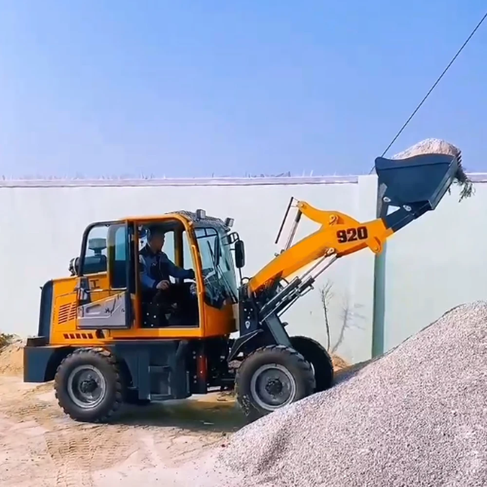 2023 Best Selling 800Kg 1000Kg Load Multifunctional Mini Sand and Gravel Loader 920 Loading Machine