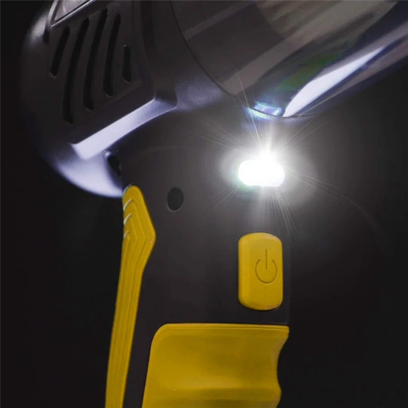 

TAIGH-Беспроводной ручной пылесос и воздушный компрессор с подсветкой SOS и расширенным набором аксессуаров — надувные автомобильные шины