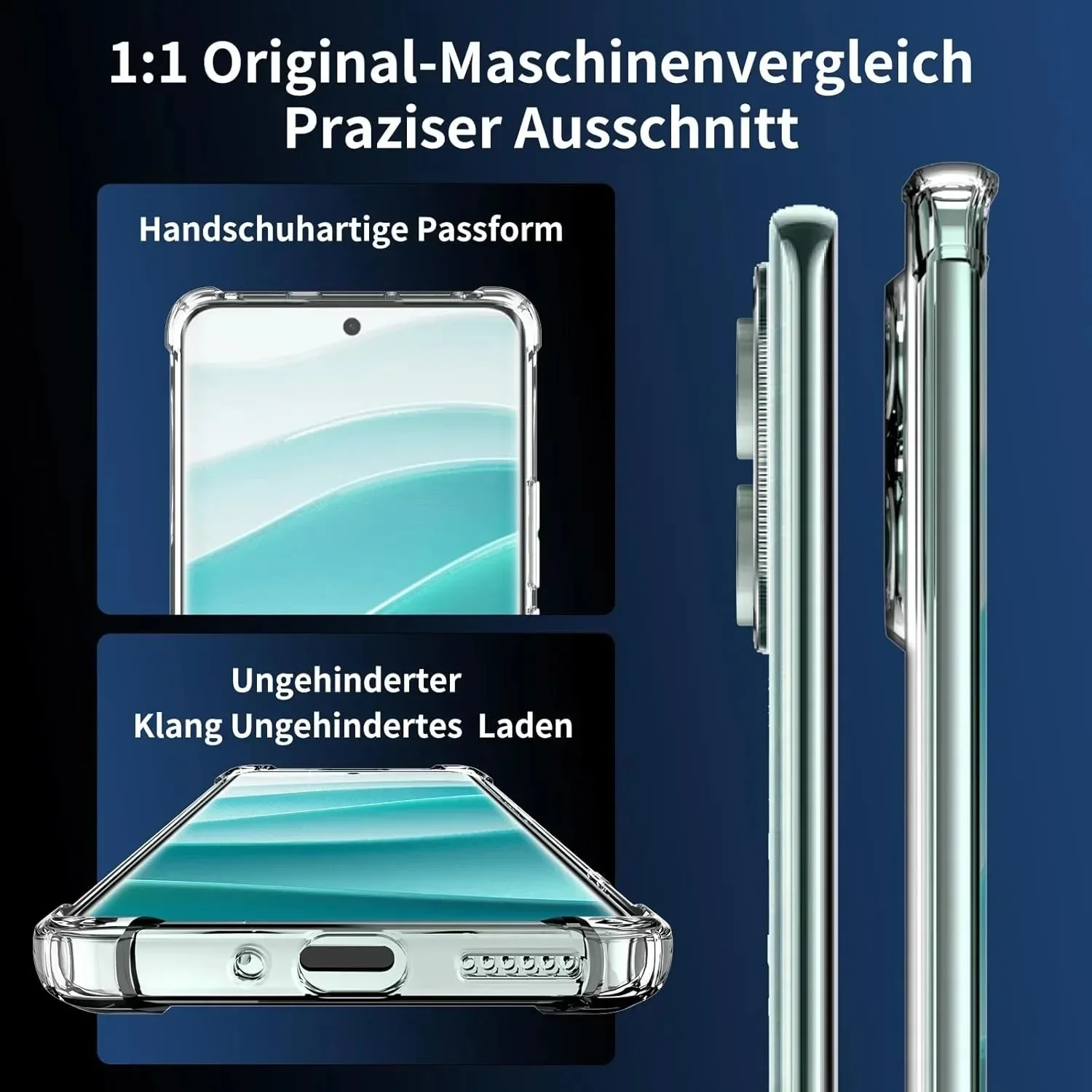 Etui Redmi Note14Pro Transparent Crystal TPU Soft BackCover For Redmi Note14 Pro Note 14 Pro Clear Shockproof Coque