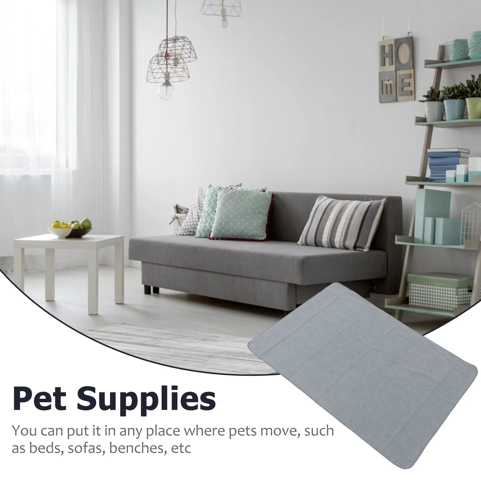 

1pc Waterproof Blanket Fleece Bed Pad Dog Cushion Pet Ground Mat Durablemattress Protector For Beds Sofas Dog Floor Pet Supplies