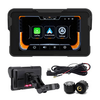 Motorcycle 5Inch IPS Touch Screen Car Play And Android Auto Motorcycle Dashboard Durable Easy