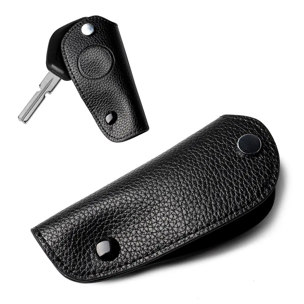 Car Key Case Leather Protective Cover Shell Auto Keychain Ring Protector Case For BMW E36 E46 E39 E60 E61 E53 키케이스 Modified Part