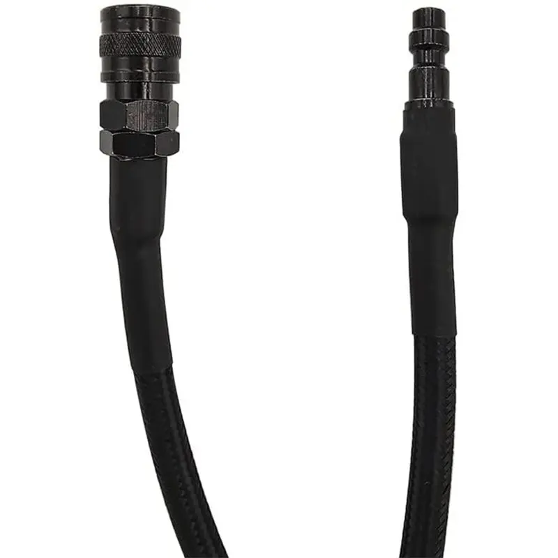 L68A US Foster Coupler Compatible HPA Air SLP Flex Hose Remote Line, Lower Pressure CO2 Hose, 1/8