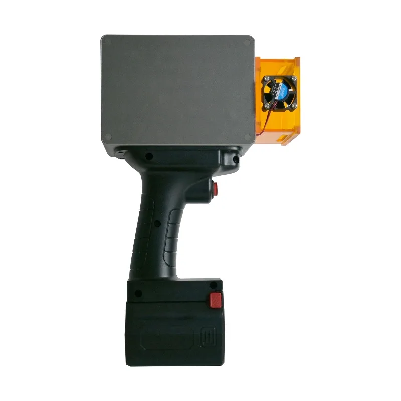 [ขายดีที่สุด] เครื่องมาร์คกิ้งไฟเบอร์แบบมือถือขนาดเล็ก 5 วัตต์ สำหรับพลาสติกแข็งและโลหะ