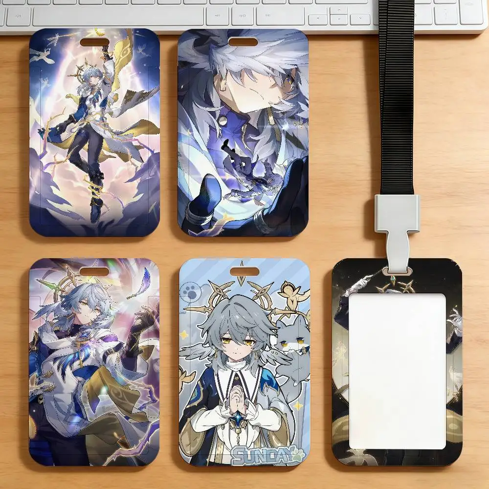 

Game Honkai Star Rail Sunday Card Holder Transportation Work Permit Cards ID Student Meal Cardcase