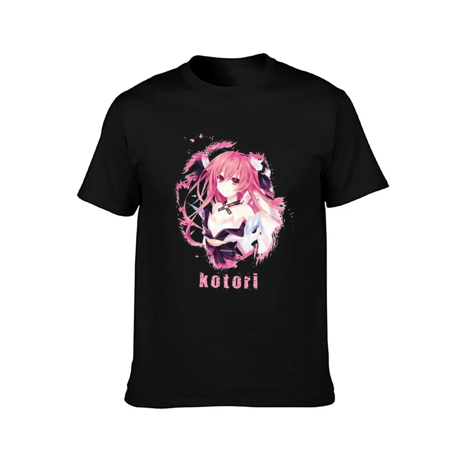 Kotori Itsuka - Date a Live T-Shirt Summer Casual Cotton Tee Oversized Streetwear Tops Vintage Graphic Print 100% Cotton