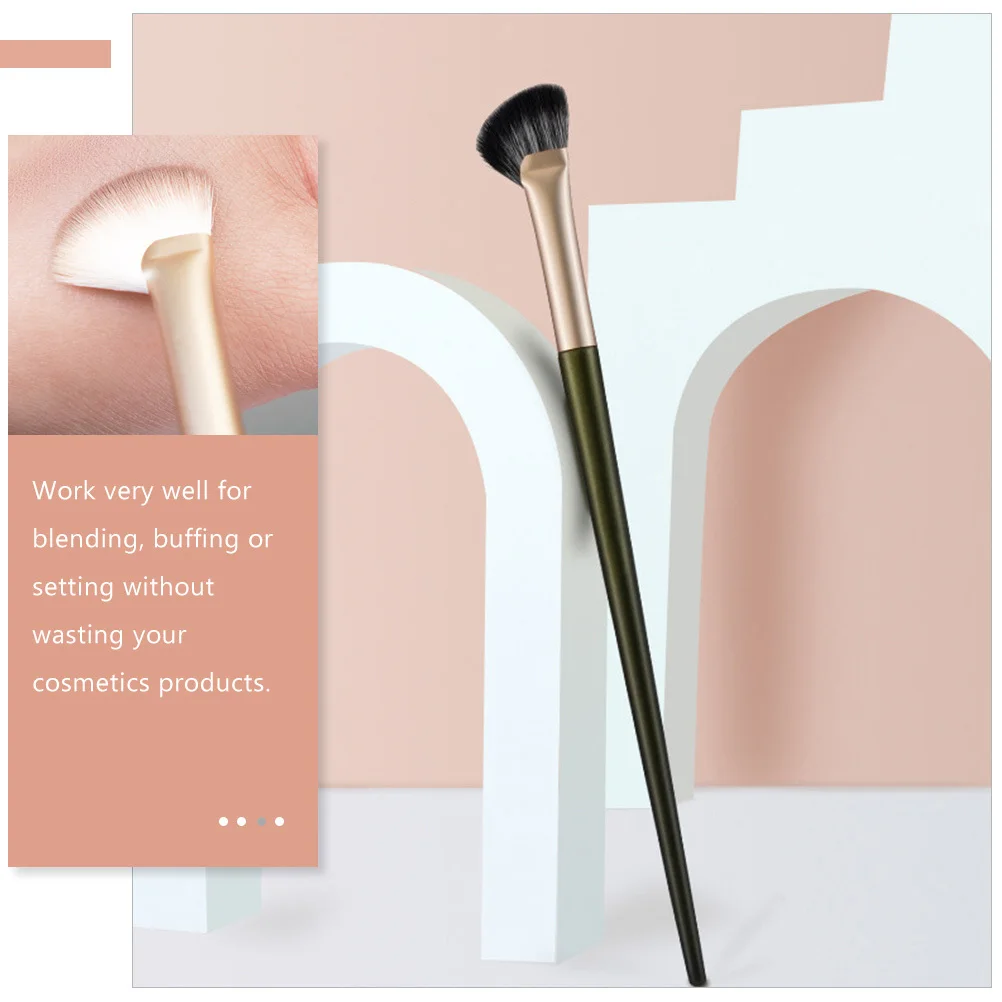

4Pcs Nose Contour Brush Angled Makeup Brushes for Concealer Blending Foundation Eyeshadow Nose Contour Brush Makeup Tool