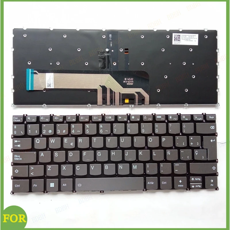 US Keyboard For Lenovo IdeaPad 5 14ITL05 5-14IIL05/ARE05 Yoga Slim 7-14ARE05 7-14IIL05 7-1Pro-14ITL5 7/ach5 air 14 IAL7 X3-14IAP