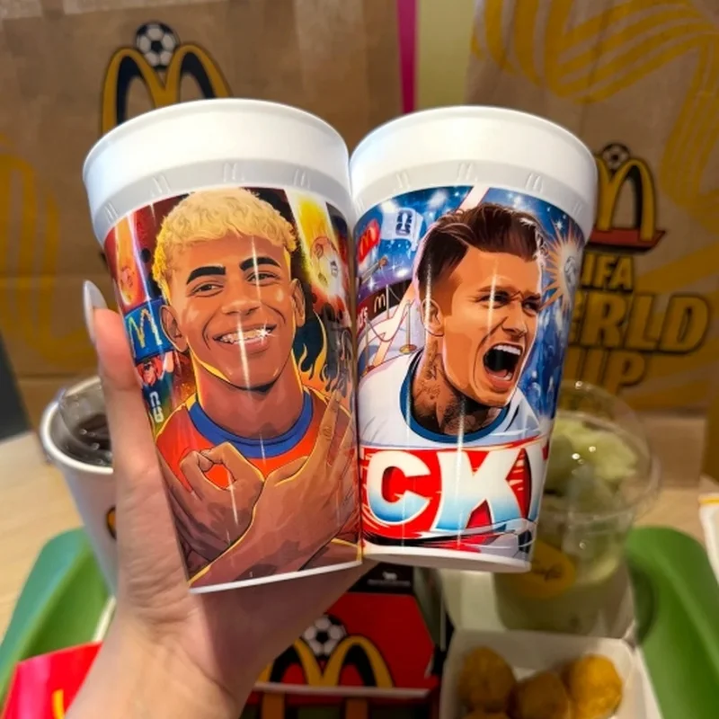 In-stock 2026 World Cu Home Edition Tasting Event Limited Edition Player Collection Cup Limited Edition Commemorative Water Cup view 2