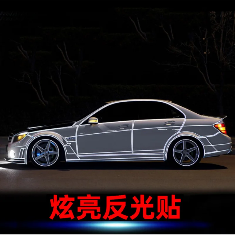 Factory Direct New High Brightness Body Contour Reflective Luminous Car Decorative Strips
