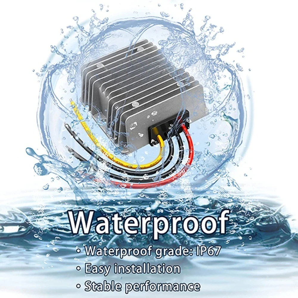 8V-40V to 12V 13.8V 19V DC Power Converter Boost Buck Voltage Stabilizer Regulator 3A 6A 10A 15A 20A 25A 30A LED Solar Car ROHS 6