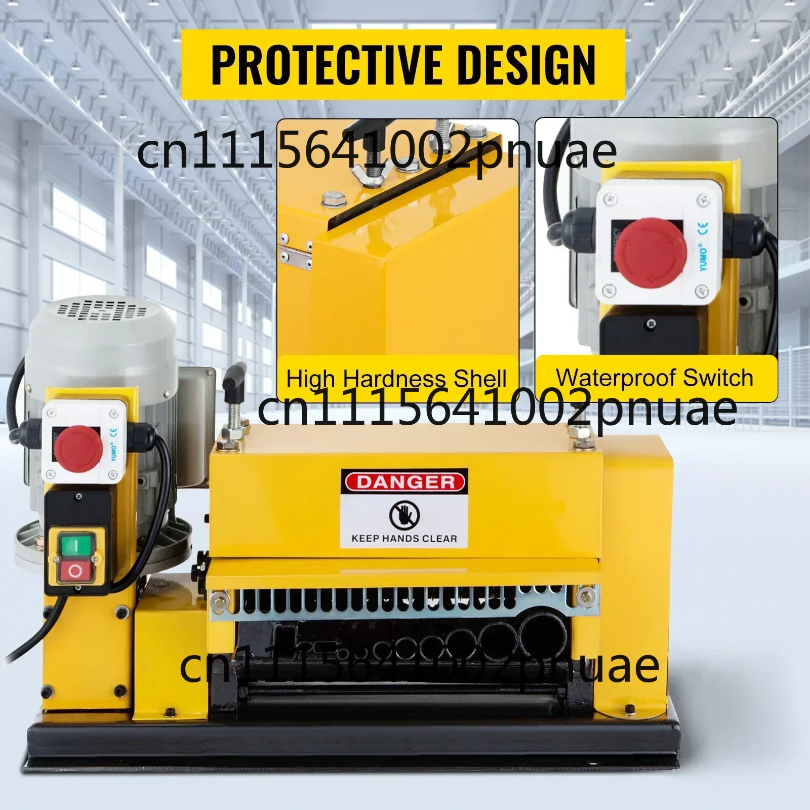 1-38mm Wire Stripping Machine Copper Cable Stripper Scrap Recycle Tool Automatic Electric Wire Stripper WIth 10 Blades