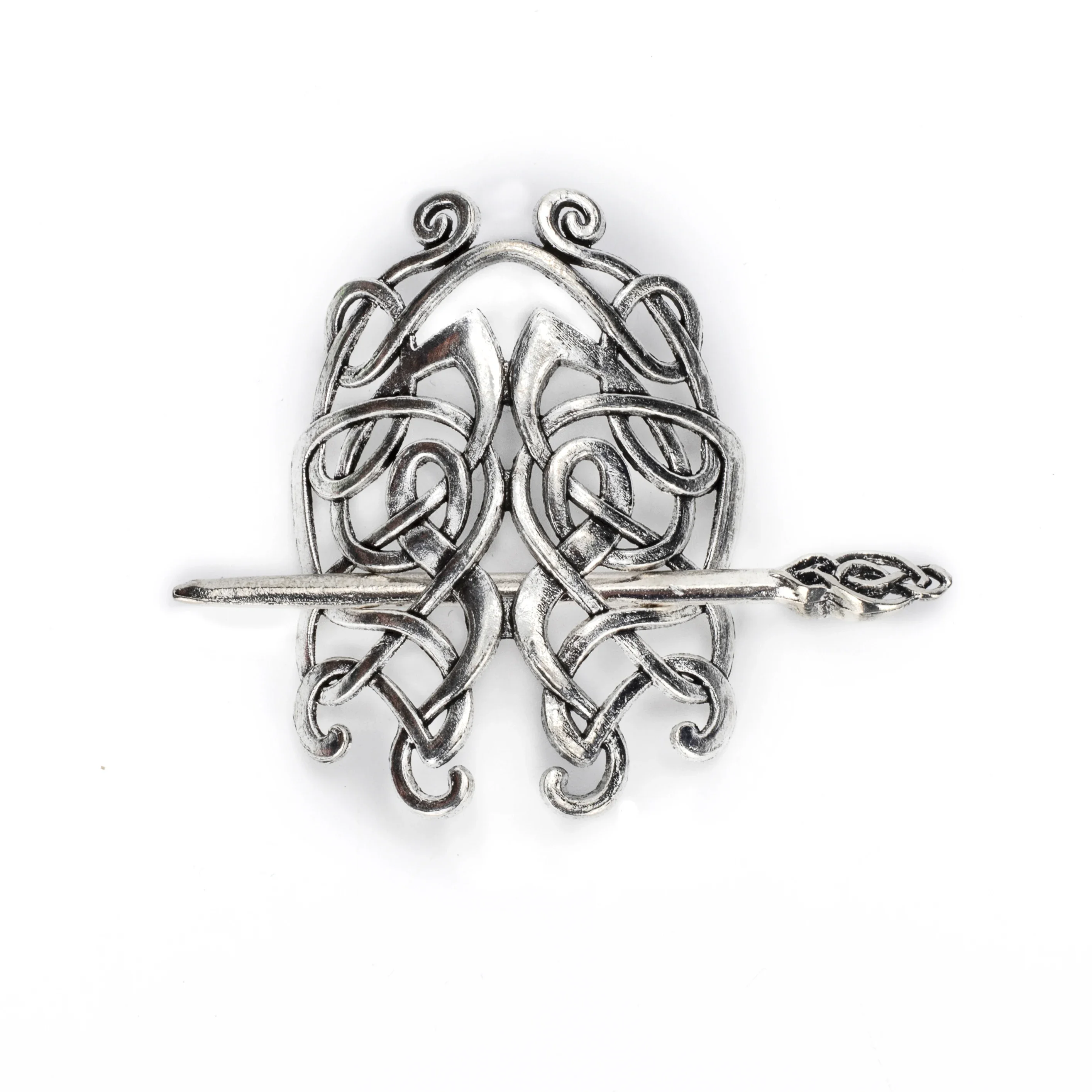 Silver Hair Accessories Crown For Men Chinese Ancient Dynasty Warrior Headdress Historical Men Cosplay Headwear