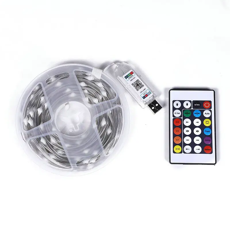 Smart Fairy RGB String Light USB Waterproof String Light with App Control DIY Color Changing Sync to Voice & Music&Timer Outdoor