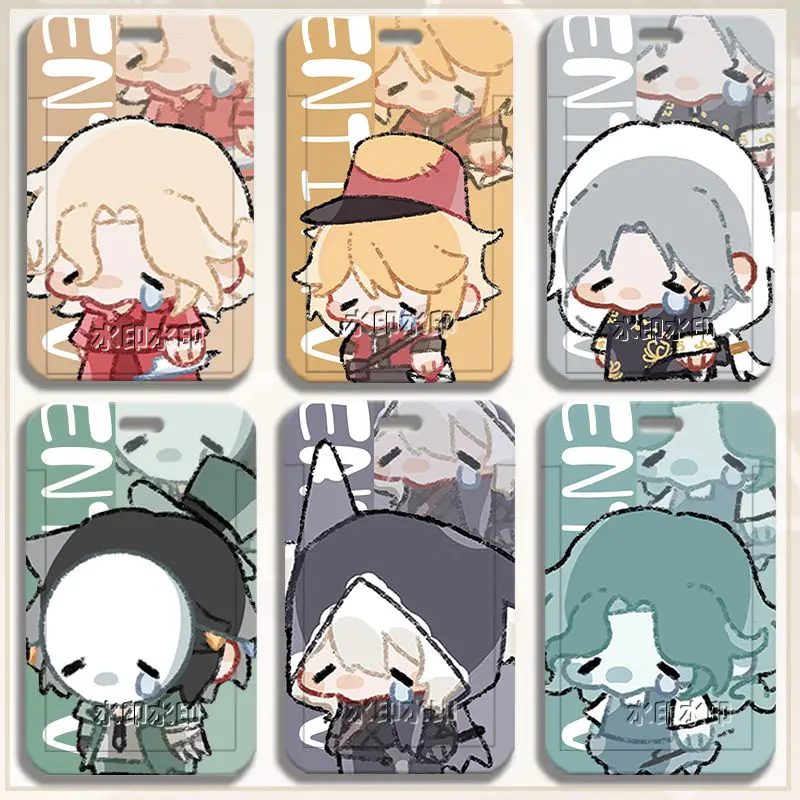 Norton Campbell Joseph Desaulniers Emil Naib Subedar Identity V Anime Student Meal School Card Holder Pendant Travel Cards Cover