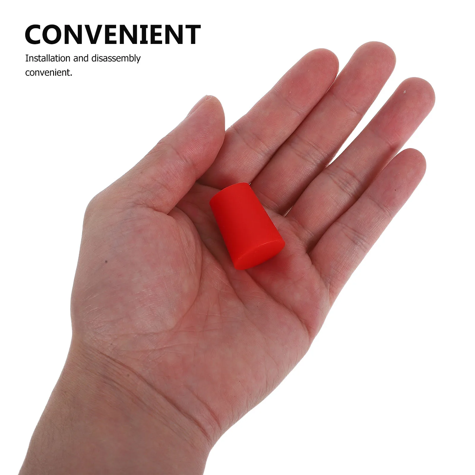 

Sealing Plug Head Cover Rubber Stoppers Silicone Caps Drip Proof Round Holes Vibrant Elastic Tapered Design