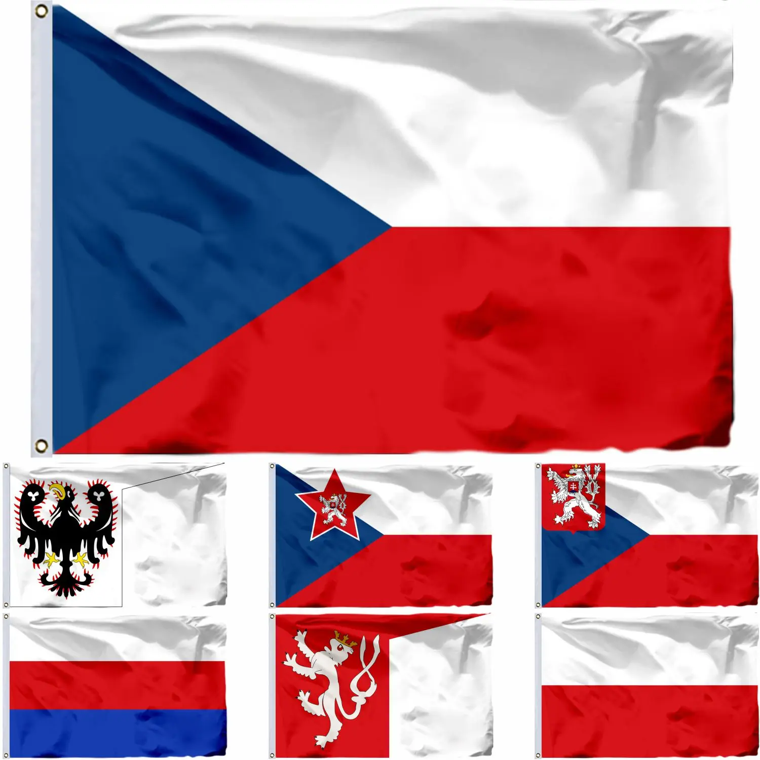 Czech Republic President Army History Flag Přemyslid Family 3X5FT Bohmen Und Mahren 90X150CM Royal Kingdom Bohemia Banner