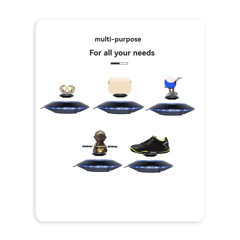 AINY-Magnetischer Levitationsständer, ideales Geschenk für Technik-Enthusiasten für Brillen und Handartikel, EU-Stecker